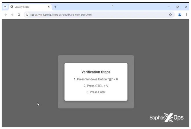 A second verification challenge, described in text