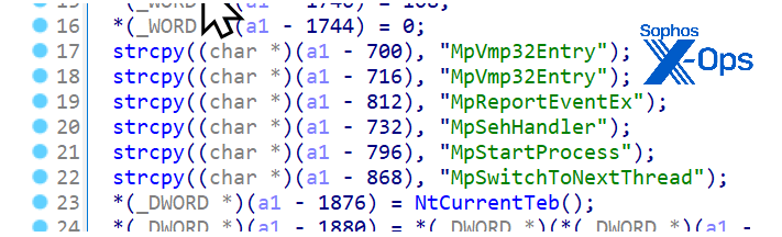 The anti-emulation technique described in text